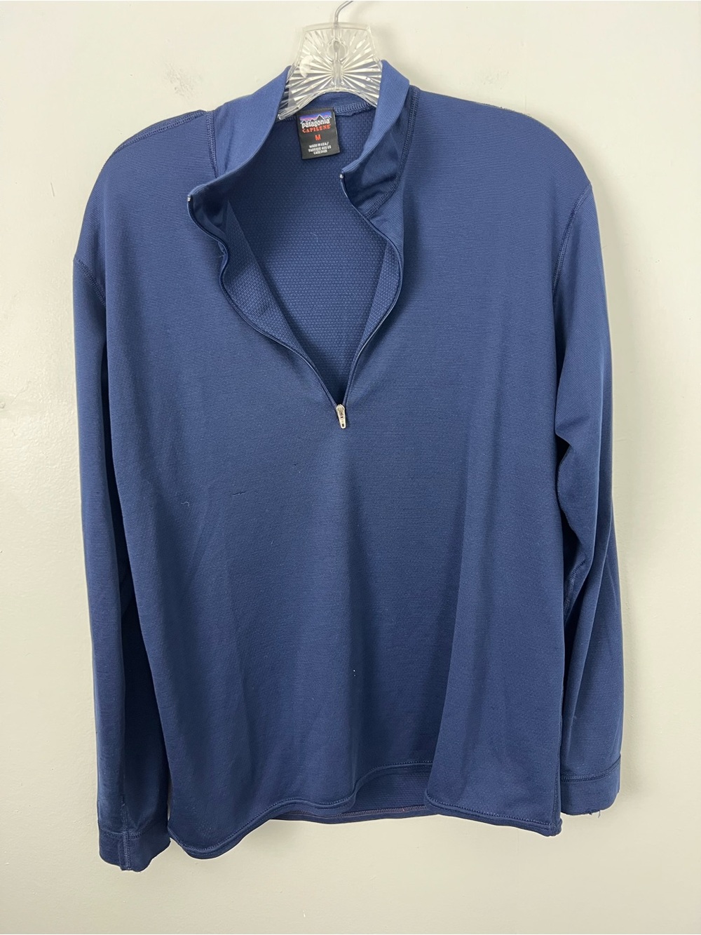 Patagonia Capilene 1/4 Zip Performance Pullover Base Layer